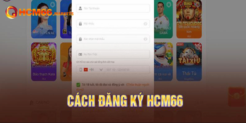 Đăng ký HCM66 bằng máy tính 