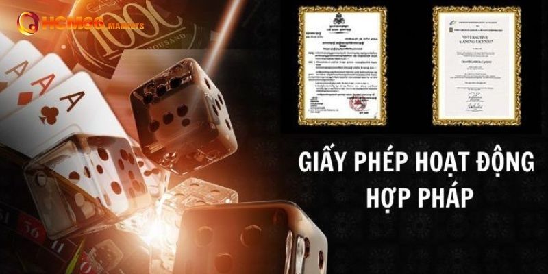 Tổng hợp giấy phép hoạt động tại website HCM66 