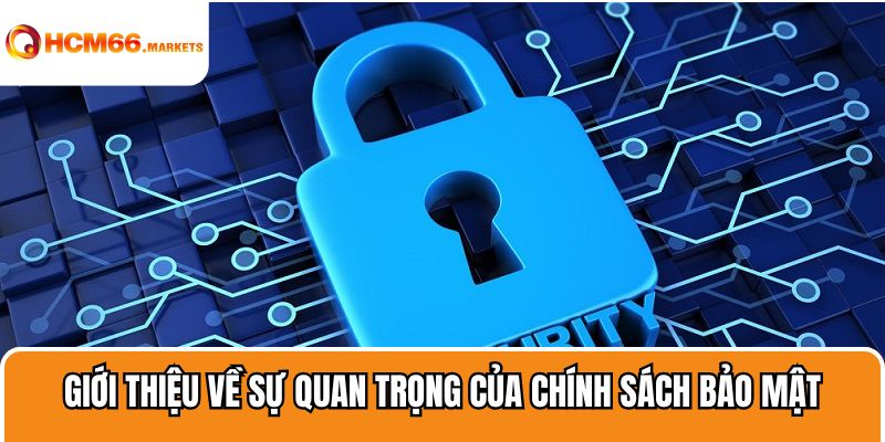 Giới thiệu về sự quan trọng của Chính Sách Bảo Mật