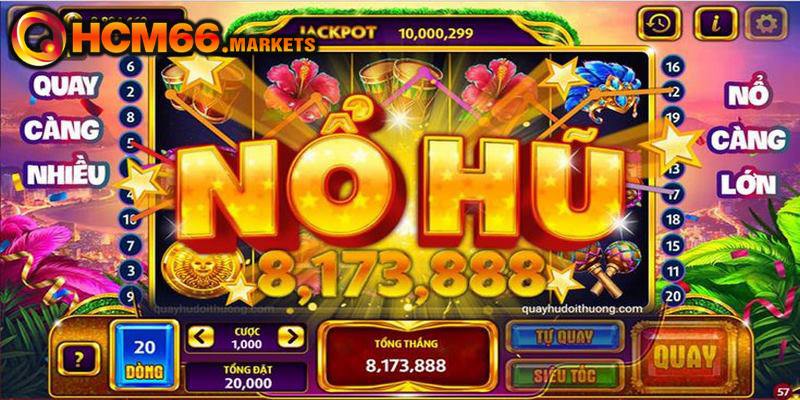 Nổ hũ Jili được nhiều hội viên HCM66 yêu thích